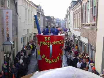 De de smalle straatjes in Montfoort