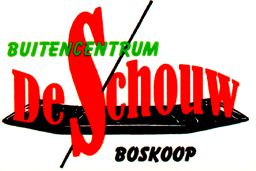 Het logo van buitencentrum De Schouw uit Boskoop